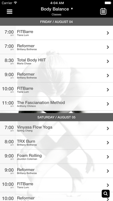 Body Balance Center screenshot 4