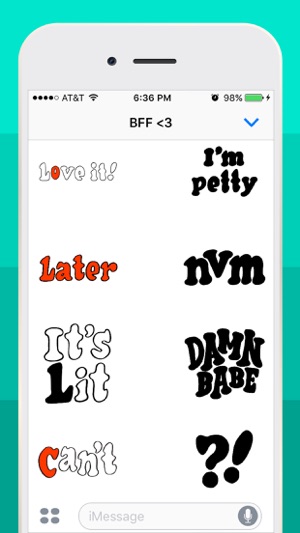 Lil Bit Gif Kit - Animated Type by Hannah Nance(圖4)-速報App