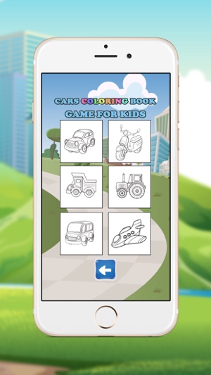 Cars Coloring Book Game for Kids(圖4)-速報App