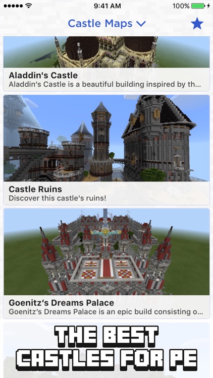 Castle Maps for Minecraft PE