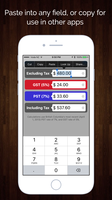 How to cancel & delete Canada Sales Tax Calculator - GST, HST, PST, & QST from iphone & ipad 4