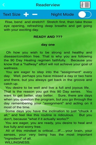 90dayhealingapp screenshot 3