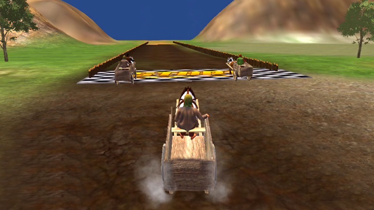 Modern Horse Cart Racer Game