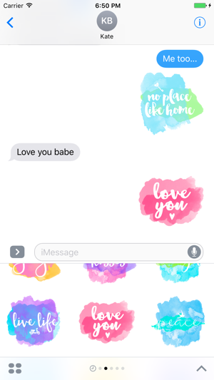 Watercolor Stickers by Mojiberry(圖2)-速報App