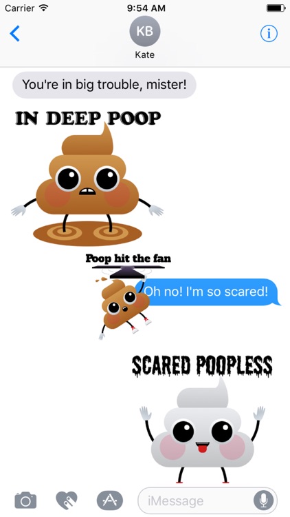 Poop Quotes Stickers