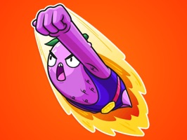 Vegetables Superheroes Stickers