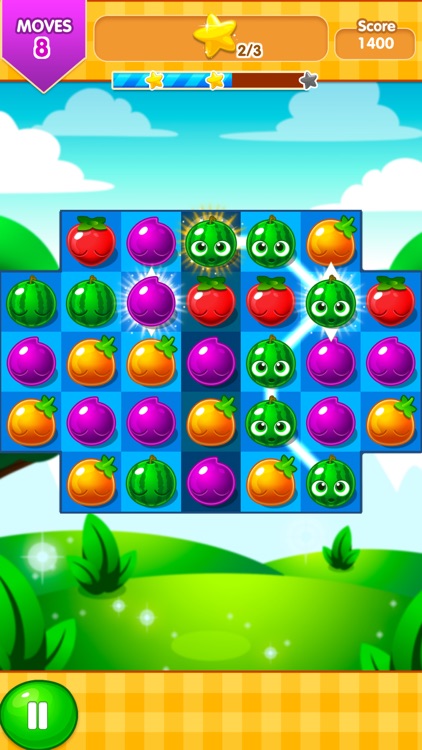 Fruit diminshing elimination - Puzzle Casual Games