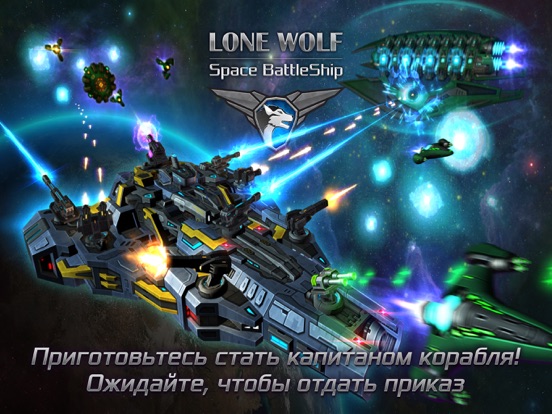 Battleship Lonewolf - Space TD на iPad