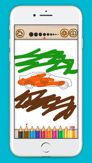 Super Car coloring book(圖5)-速報App