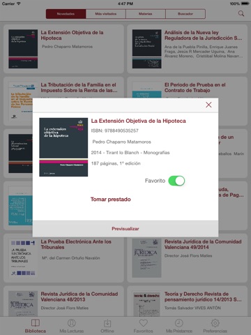 Biblioteca Digital ICAB screenshot 2