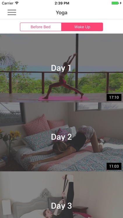 Bedtime Yoga & Morning Yoga in Bed