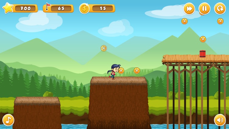 The Fast Little Girls: Run and Jump Game -Free