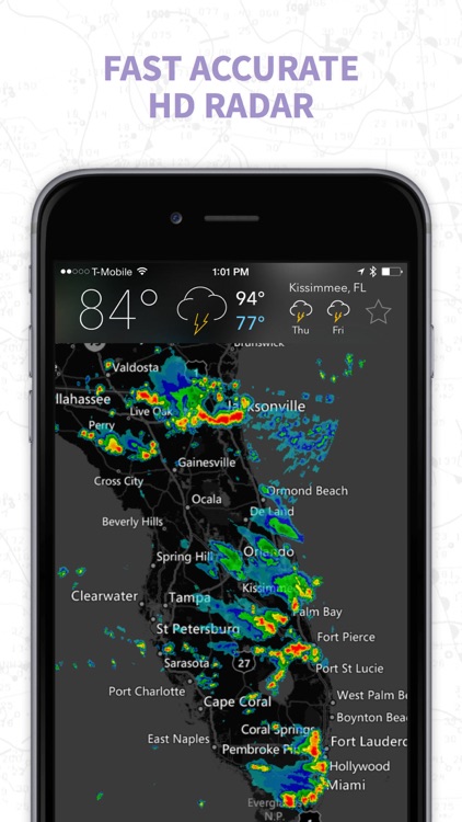 MyRadar Pro NOAA Weather Radar, Forecasts & Storms screenshot-0