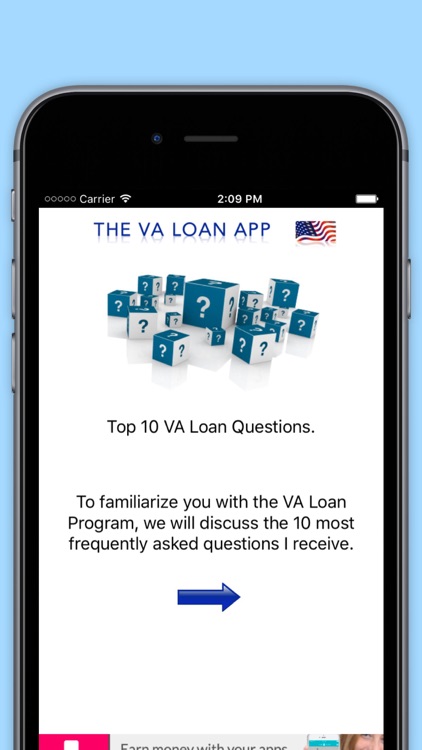 The VA loan app