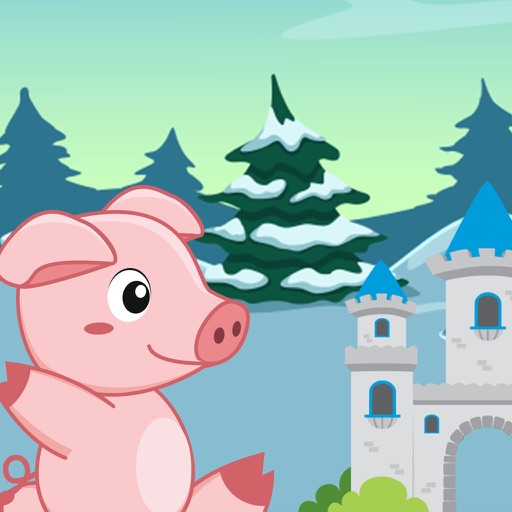 Tiny Pig escape - Gladiators scream uphill rush iOS App