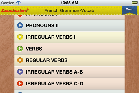 Praxis II French Prep Flashcards Exambusters screenshot 3