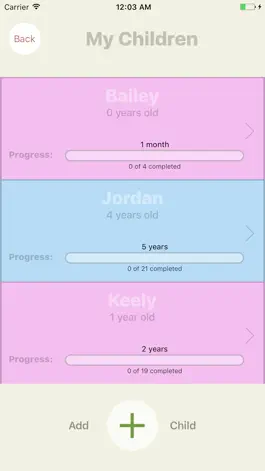 Game screenshot BabyDo - Track Your Child's Milestones hack