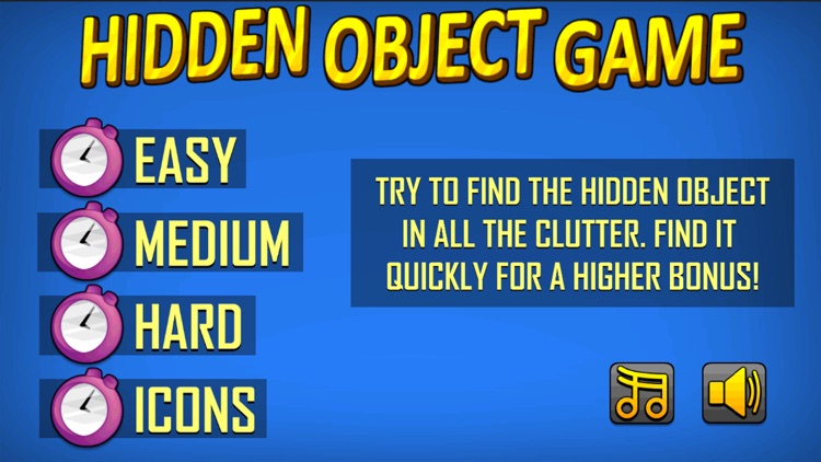 Hidden  Find Objects  Game