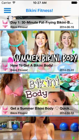 Game screenshot How to Get Your Bikini Body Fitness Videos apk