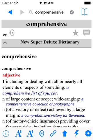 Advanced Deluxe Dictionaries And Thesaurus Pro screenshot 2