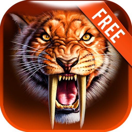 SaberTooth Tiger Slots Casino Machines Games HD iOS App