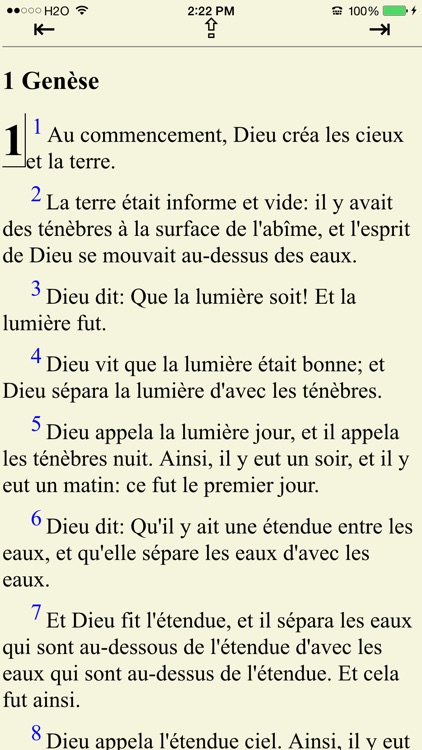 La Bible(Louis Segond 1910) French Bible