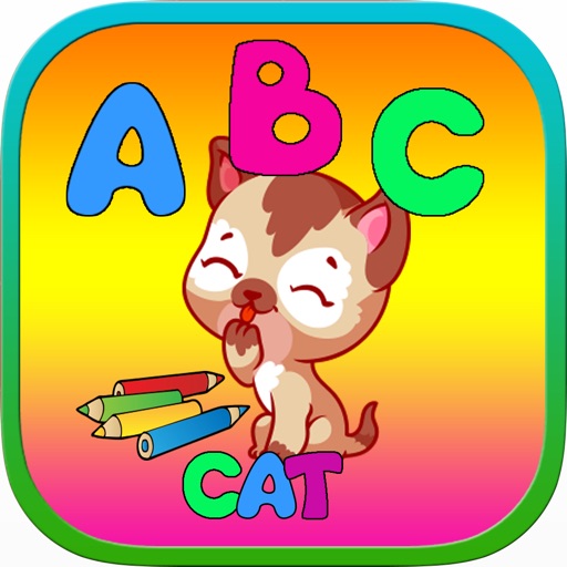 ABC A to Z English Alphabet Tracing Learning Games Icon