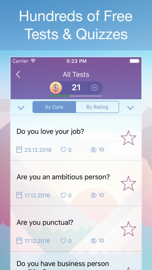 Tests and Quizzes - Personality Quiz for Girls(圖1)-速報App