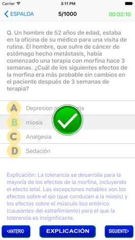 Game screenshot Preguntas sobre farmacología apk