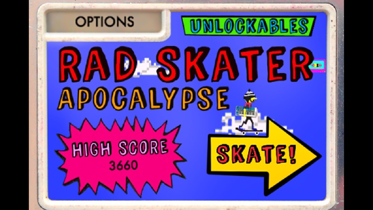 Rad Skater Apocalypse Boom!