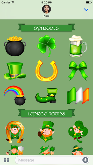 St. Patrick's Day Stickers Pack(圖1)-速報App