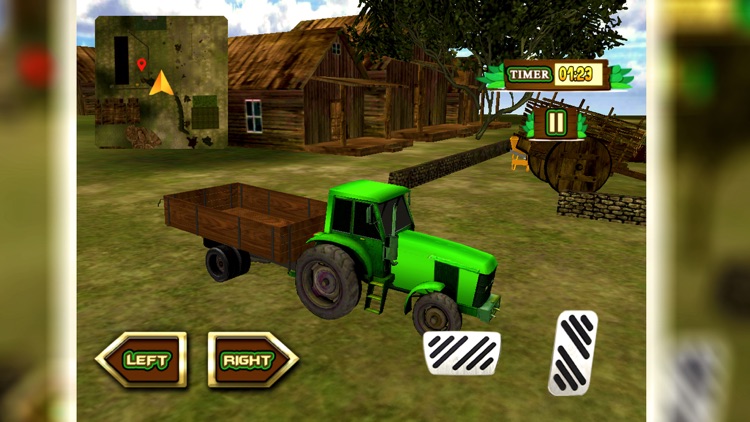 Village Tractor Driving Simulator