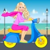 Pretty Girl Ride Scooter