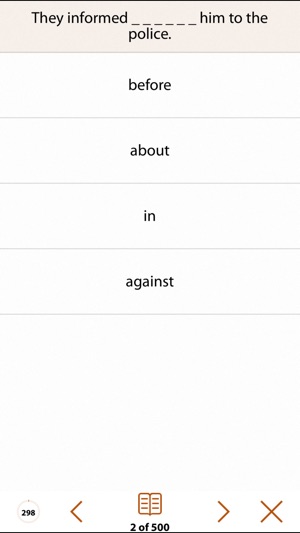 Grammar Express: Prepositions(圖3)-速報App
