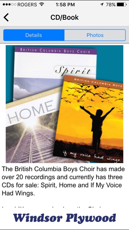 British Columbia Boys Choir screenshot-3