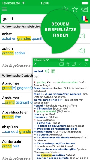 Wörterbuch Französisch - Deutsch ADVANCED von PONS(圖2)-速報App