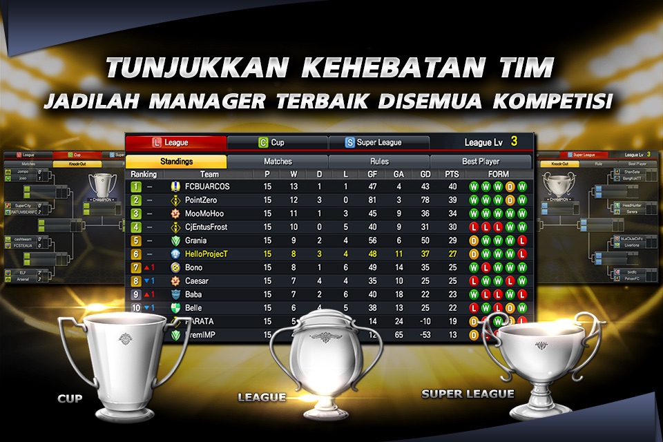 Total Football Manager Mobile screenshot 4