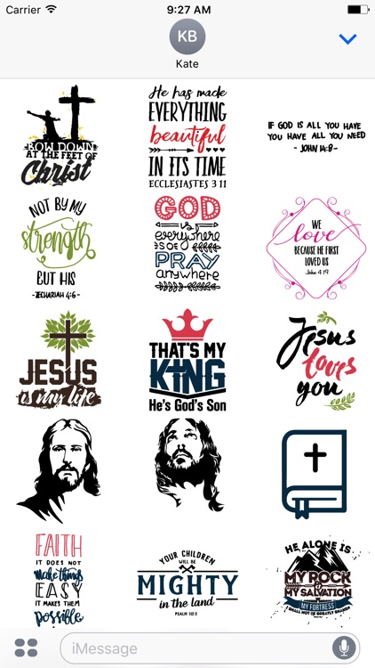 Jesus Loves You Sticker Pack