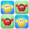 Ovoce a zelenina : Paměťové hry pro malé děti