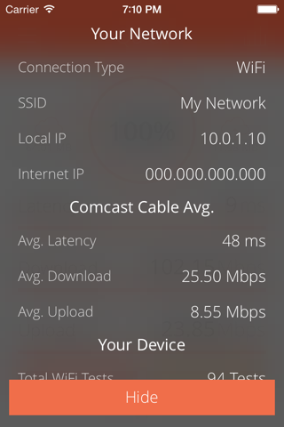 Quick Speed Test - 4G 5G Wi-Fi screenshot 4