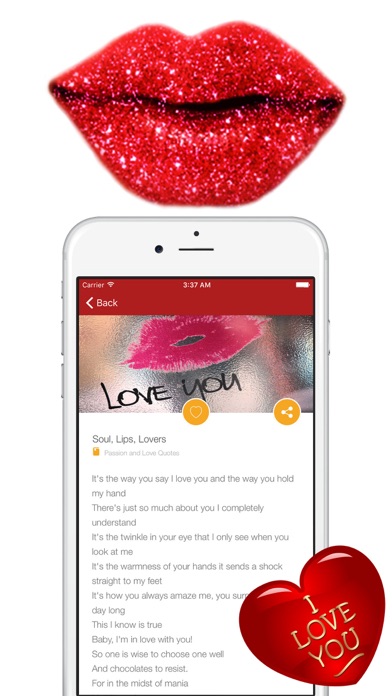 How to cancel & delete Valentine's Day Romantic Love Quotes Wishes Poems from iphone & ipad 2