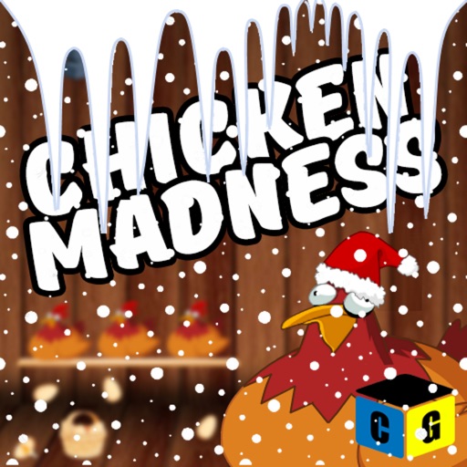Christmas Chicken Madness: Catching Eggs Icon