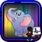 Book Colouring For Cartoon Elephant Version