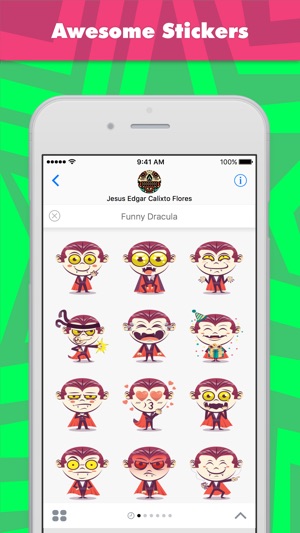 Funny Dracula stickers by KORCHO(圖1)-速報App