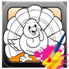Mania Turkey Colorings Game For Kids