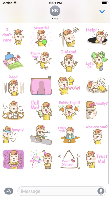 Madam Pawsome sticker by Hang Nguyen