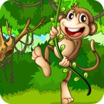 Monkey Jump In Banana Jungle