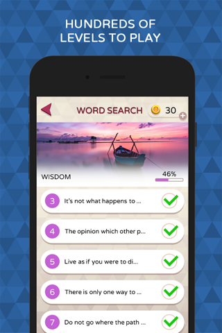 Word Masters - Word Search & Inspirational Quotes screenshot 4