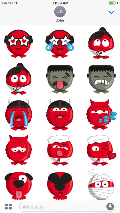 The Red Enojis