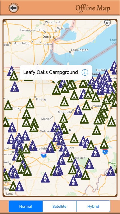 Ohio Campgrounds & Hiking Trails Offline Guide screenshot-4